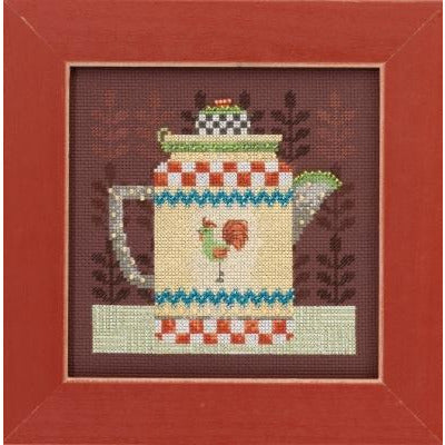 Debbie Mumm ~ Coffee Pot Cross Stitch Kit