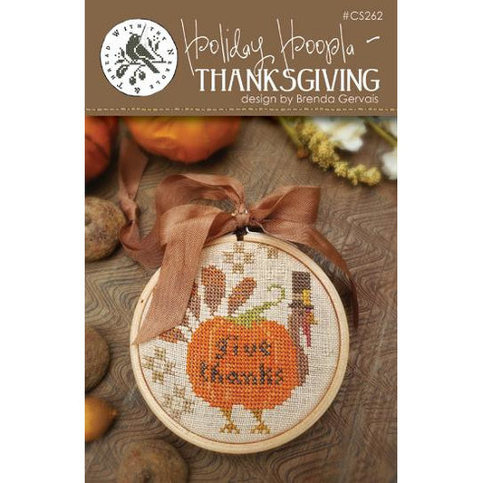 With Thy Needle & Thread ~ Holiday Hoopla - Thanksgivingn Pattern