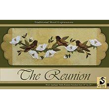 Crane Design ~ The Reunion Wool Applique Pattern