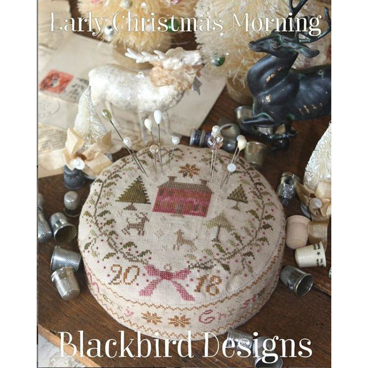 Blackbird Designs ~ Early Christmas Morning (Merry Christmas Drum) Pattern