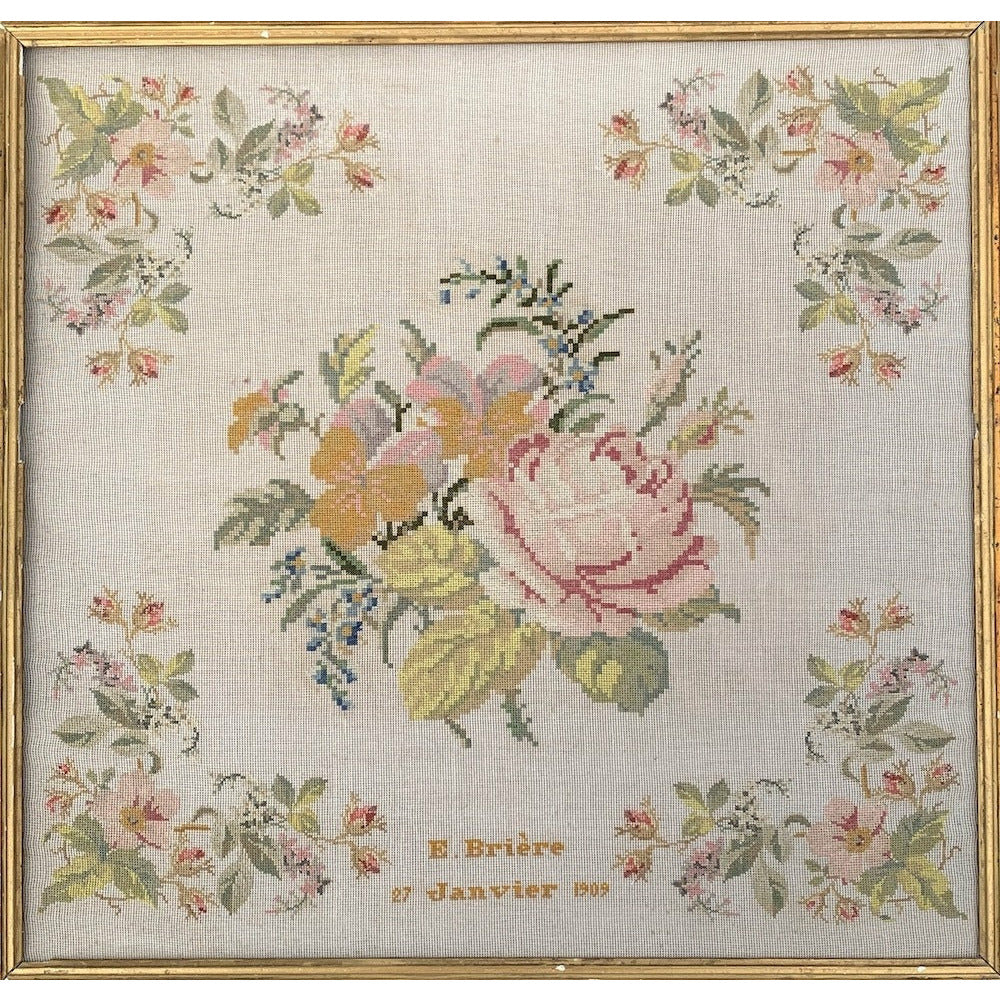 Reflets de Soie ~ Ernestine Briere 1909 Sampler Pattern