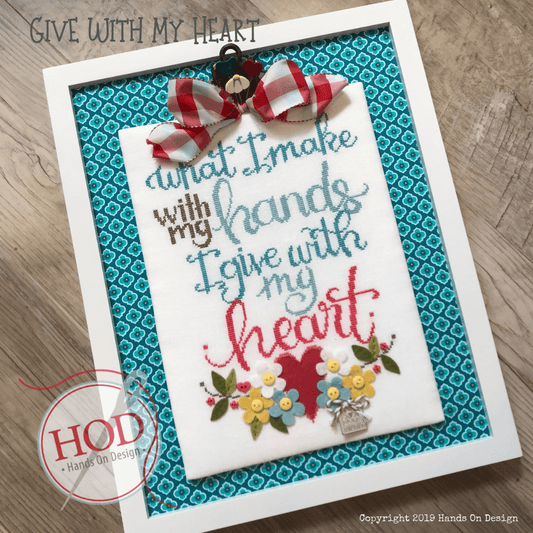 Hands on Designs ~ Give With My Heart Pattern