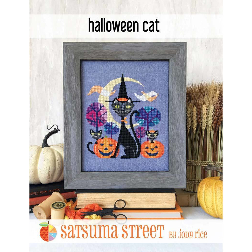 Satsuma Street | Halloween Cat Pattern