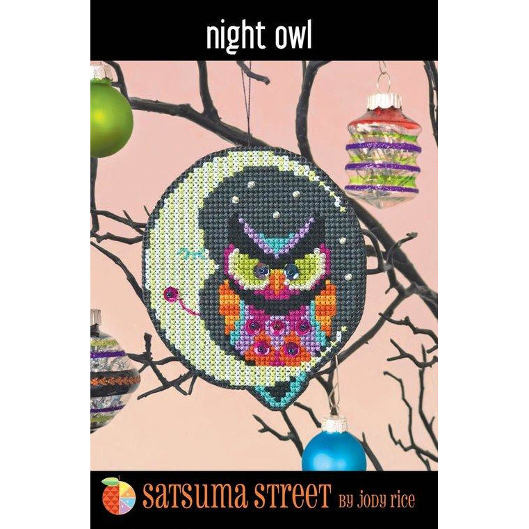 Satsuma Street | Night Owl Cross Stitch Kit