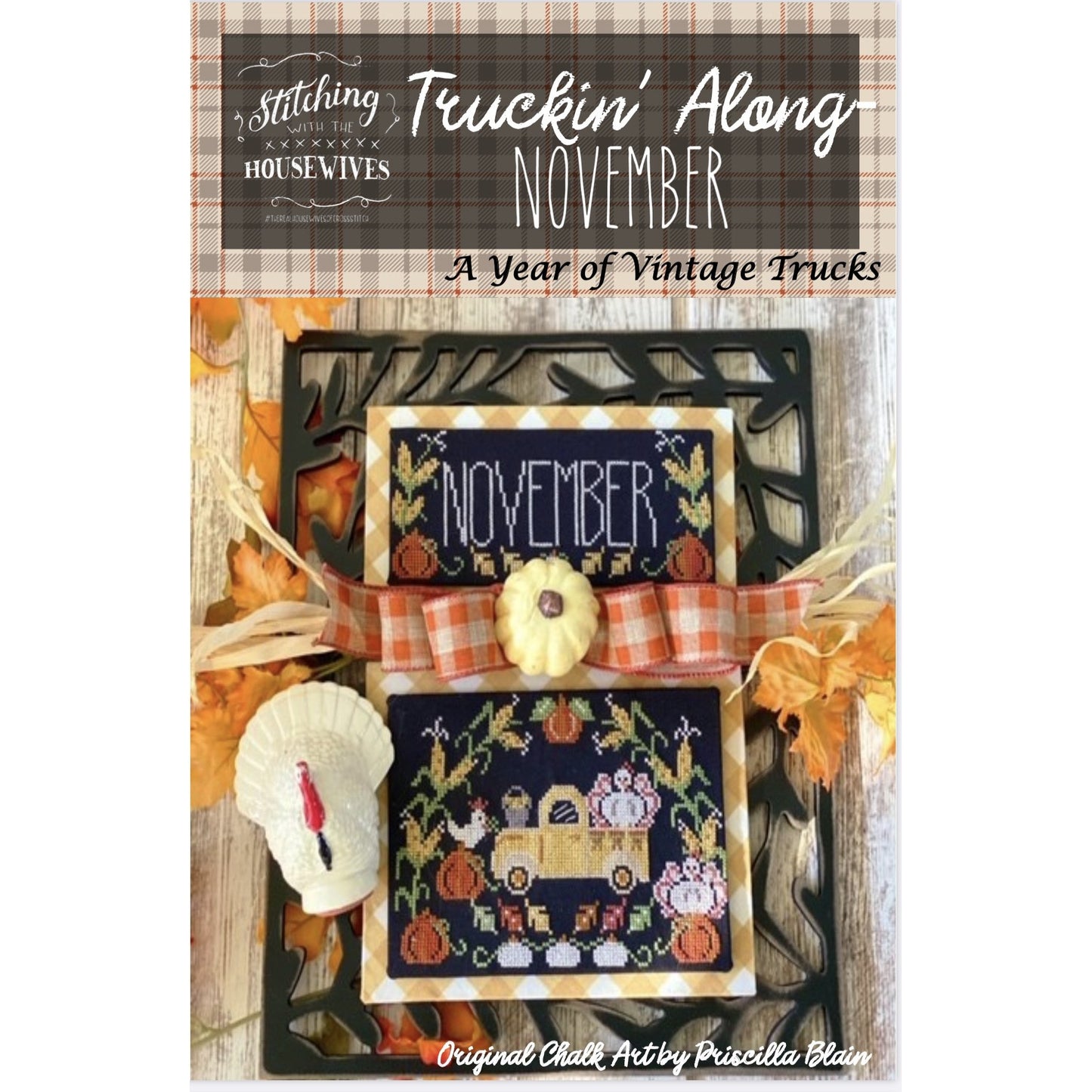 Stitching Housewives ~ Truckin' Along - November Pattern