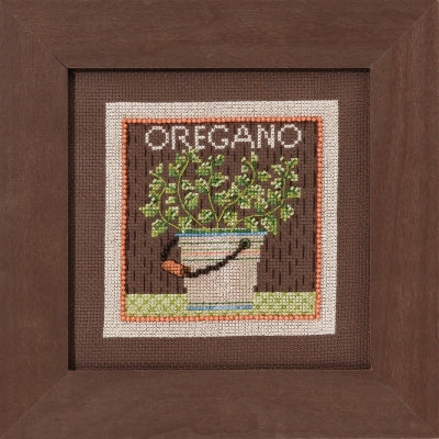 Growing Green ~ Oregano Cross Stitch Kit
