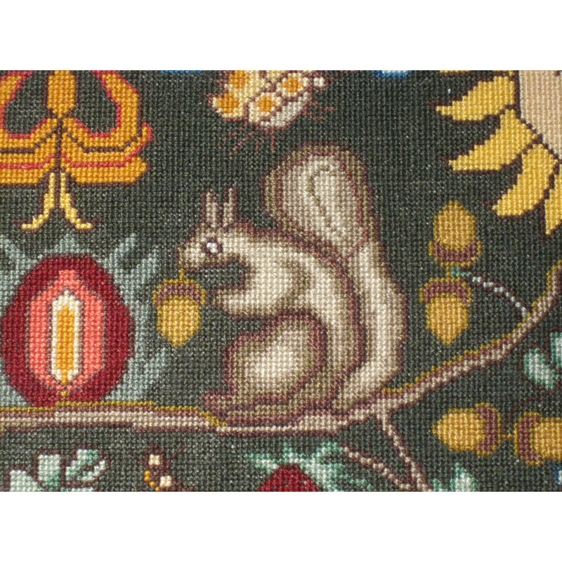 The Scarlet Letter ~ A Peacock, A Unicorn, A Badger Reproduction Sampler Pattern