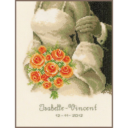 Wedding Bouquet Cross Stitch Kit