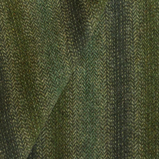 Dorr Mill ~ #6318 Forest & Mossy Green Ombre Wool Fabric