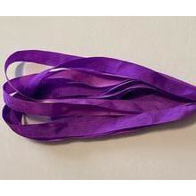 7mm Silk Ribbon ~ Purple Pansy 255