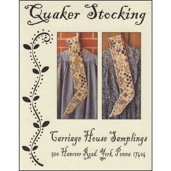 Carriage House Samplings ~ Quaker Stocking Pattern – Hobby House ...
