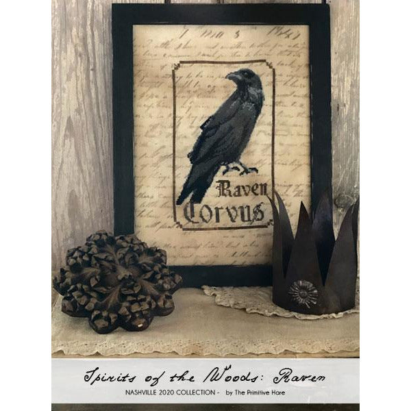 The Primitive Hare ~ Spirits of the Woods Pattern: The Raven