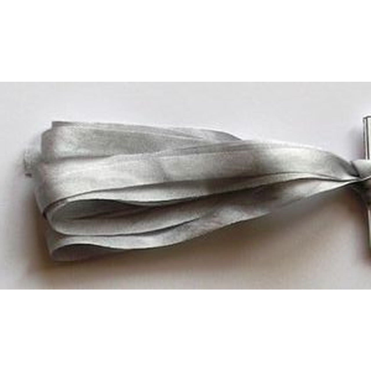 7mm Silk Ribbon ~ Silver 190