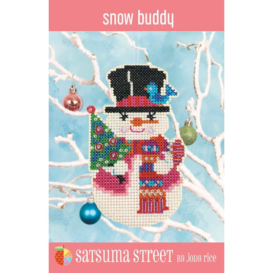 Satsuma Street | Snow Buddy Cross Stitch Kit