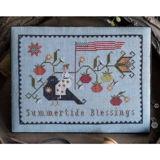 Plum Street Samplers ~ Summertide Blessings Pattern