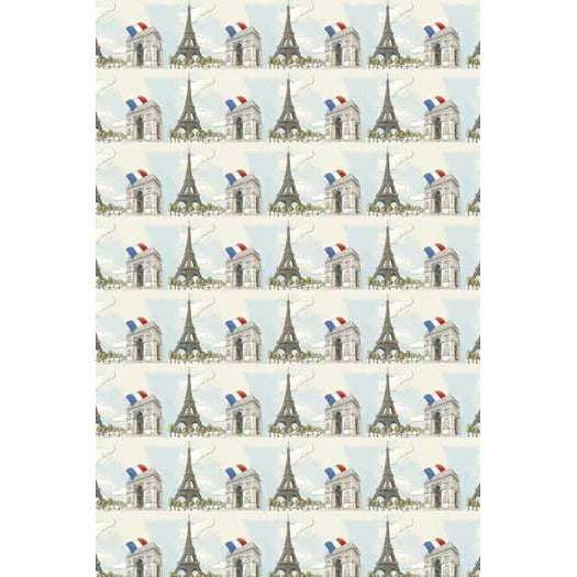 Sajou Oilcloth Fabric | Eiffel Towers