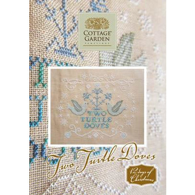 Cottage Garden Samplings ~ 12 Days of Christmas - Two Turtle Doves Pattern