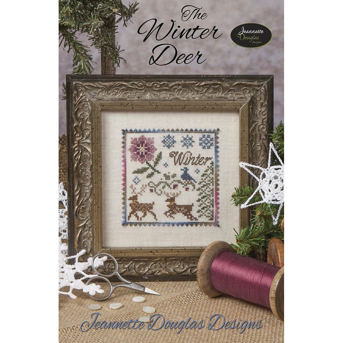 Jeannette Douglas Designs | The Winter Deer Pattern